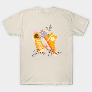 Shoes Flowe art design T-Shirt